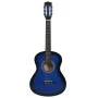 Konzertgitarren-Set für Kinder Anfänger 8-teilig blau 3/4 36" von vidaXL, Gitarren - Ref: Foro24-70117, Preis: 68,38 €, Rabat...
