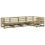 Garden sofa set 5 pieces impregnated pine wood by vidaXL, Garden sets - Ref: Foro24-3299433, Price: 305,63 €, Discount: %