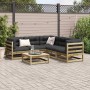 Garden sofa set 6 pieces impregnated pine wood by vidaXL, Garden sets - Ref: Foro24-3299444, Price: 347,65 €, Discount: %