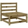 Gartensofa-Set 6-teilig aus imprägniertem Kiefernholz von vidaXL, Gartensets - Ref: Foro24-3299444, Preis: 343,16 €, Rabatt: %