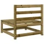 Gartensofa-Set 6-teilig aus imprägniertem Kiefernholz von vidaXL, Gartensets - Ref: Foro24-3299444, Preis: 343,16 €, Rabatt: %