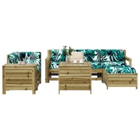Garden sofa set 7 pieces impregnated pine wood by vidaXL, Garden sets - Ref: Foro24-3250519, Price: 501,12 €, Discount: %