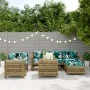Gartensofa-Set 7-teilig aus imprägniertem Kiefernholz von vidaXL, Gartensets - Ref: Foro24-3250519, Preis: 501,12 €, Rabatt: %