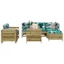 Gartensofa-Set 7-teilig aus imprägniertem Kiefernholz von vidaXL, Gartensets - Ref: Foro24-3250531, Preis: 487,10 €, Rabatt: %