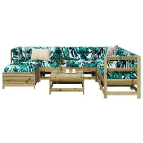 Gartensofa-Set 8-teilig aus imprägniertem Kiefernholz von vidaXL, Gartensets - Ref: Foro24-3250559, Preis: 482,98 €, Rabatt: %