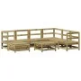 Garden sofa set 8 pieces impregnated pine wood by vidaXL, Garden sets - Ref: Foro24-3250559, Price: 483,06 €, Discount: %