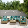 Gartensofa-Set 8-teilig aus imprägniertem Kiefernholz von vidaXL, Gartensets - Ref: Foro24-3250559, Preis: 490,35 €, Rabatt: %