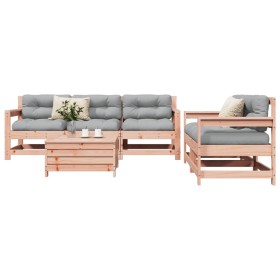 Gartensofa-Set 6-teilig aus massivem Douglasienholz von vidaXL, Gartensets - Ref: Foro24-3250822, Preis: 360,71 €, Rabatt: %