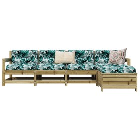 Garden sofa set 5 pieces impregnated pine wood by vidaXL, Garden sets - Ref: Foro24-3250855, Price: 302,06 €, Discount: %