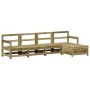 Garden sofa set 5 pieces impregnated pine wood by vidaXL, Garden sets - Ref: Foro24-3250855, Price: 293,59 €, Discount: %