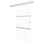 Schiebetür mit ESG-Glas und silbernem Aluminium 102,5x205 cm von vidaXL, Türen - Ref: Foro24-288060, Preis: 285,02 €, Rabatt: %