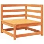 Gartensofa-Set 7-teilig, massives Kiefernholz, wachsbraun von vidaXL, Gartensets - Ref: Foro24-3299490, Preis: 468,56 €, Raba...