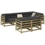 Garden sofa set 7 pieces impregnated pine wood by vidaXL, Garden sets - Ref: Foro24-3299492, Price: 427,06 €, Discount: %