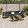 Garden sofa set 7 pieces impregnated pine wood by vidaXL, Garden sets - Ref: Foro24-3299492, Price: 427,06 €, Discount: %