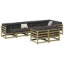 Garden sofa set 8 pieces impregnated pine wood by vidaXL, Garden sets - Ref: Foro24-3299503, Price: 479,98 €, Discount: %