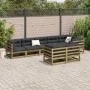 Garden sofa set 8 pieces impregnated pine wood by vidaXL, Garden sets - Ref: Foro24-3299503, Price: 479,98 €, Discount: %