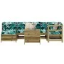 Gartensofa-Set 7-teilig aus imprägniertem Kiefernholz von vidaXL, Gartensets - Ref: Foro24-3250967, Preis: 477,72 €, Rabatt: %