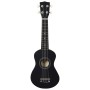Soprano ukulele set with black 21" case for children by vidaXL, String instruments - Ref: Foro24-70147, Price: 27,47 €, Disco...