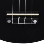 Soprano ukulele set with black 21" case for children by vidaXL, String instruments - Ref: Foro24-70147, Price: 27,47 €, Disco...