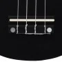 Soprano ukulele set with black 21" case for children by vidaXL, String instruments - Ref: Foro24-70147, Price: 31,05 €, Disco...