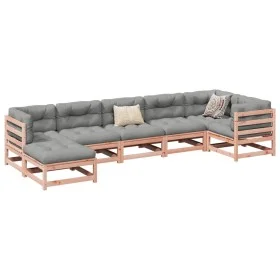 Gartensofa-Set 7-teilig aus massivem Douglasienholz von vidaXL, Gartensets - Ref: Foro24-3299543, Preis: 386,85 €, Rabatt: %