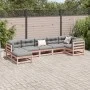 Garden sofa set 7 pieces solid Douglas fir wood by vidaXL, Garden sets - Ref: Foro24-3299543, Price: 386,85 €, Discount: %