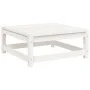 Gartensofa-Set 9-teilig aus massivem weißem Kiefernholz von vidaXL, Gartensets - Ref: Foro24-3299354, Preis: 558,03 €, Rabatt: %