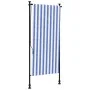 Außenrollo Stahlgewebe blau weiß 100x270 cm von vidaXL, Markisen - Ref: Foro24-368764, Preis: 58,85 €, Rabatt: %