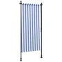 Außenrollo Stahlgewebe blau weiß 100x270 cm von vidaXL, Markisen - Ref: Foro24-368764, Preis: 58,85 €, Rabatt: %