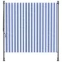 Außenrollo Stahlgewebe blau weiß 150x270 cm von vidaXL, Markisen - Ref: Foro24-368766, Preis: 64,81 €, Rabatt: %