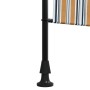 Außenrollo aus gelbem und weißem Stahlgewebe von vidaXL, Markisen - Ref: Foro24-368772, Preis: 99,60 €, Rabatt: %