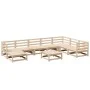 Garden sofa set 9 pieces solid pine wood by vidaXL, Garden sets - Ref: Foro24-3299581, Price: 463,14 €, Discount: %
