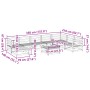 Garden sofa set 9 pieces solid Douglas fir wood by vidaXL, Garden sets - Ref: Foro24-3299583, Price: 481,29 €, Discount: %