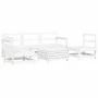 Gartensofa-Set 6-teilig aus massivem weißem Kiefernholz von vidaXL, Gartensets - Ref: Foro24-3250745, Preis: 390,13 €, Rabatt: %