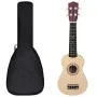 Soprano ukulele set for children with light wood case 21" by vidaXL, String instruments - Ref: Foro24-70146, Price: 31,24 €, ...