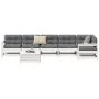 Garden sofa set 7 pieces solid white pine wood by vidaXL, Garden sets - Ref: Foro24-3250897, Price: 454,00 €, Discount: %