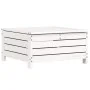 Gartensofa-Set 7-teilig aus massivem weißem Kiefernholz von vidaXL, Gartensets - Ref: Foro24-3250897, Preis: 454,02 €, Rabatt: %