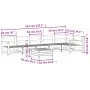 Gartensofa-Set 7-teilig aus massivem weißem Kiefernholz von vidaXL, Gartensets - Ref: Foro24-3250897, Preis: 454,02 €, Rabatt: %