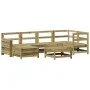 Garden sofa set 7 pieces impregnated pine wood by vidaXL, Garden sets - Ref: Foro24-3250919, Price: 444,29 €, Discount: %