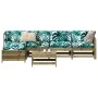 Garden sofa set 6 pieces impregnated pine wood by vidaXL, Garden sets - Ref: Foro24-3250927, Price: 360,94 €, Discount: %