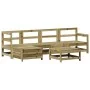 Garden sofa set 6 pieces impregnated pine wood by vidaXL, Garden sets - Ref: Foro24-3250927, Price: 360,94 €, Discount: %