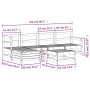 Gartensofa-Set 6-teilig aus imprägniertem Kiefernholz von vidaXL, Gartensets - Ref: Foro24-3250927, Preis: 361,03 €, Rabatt: %