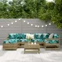Gartensofa-Set 7-teilig aus imprägniertem Kiefernholz von vidaXL, Gartensets - Ref: Foro24-3250959, Preis: 409,62 €, Rabatt: %