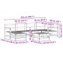 Gartensofa-Set 7-teilig aus imprägniertem Kiefernholz von vidaXL, Gartensets - Ref: Foro24-3250959, Preis: 415,31 €, Rabatt: %