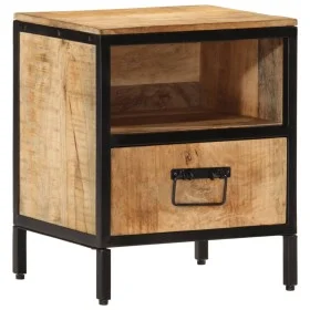 Solid mango wood bedside table 40x35x50 cm by vidaXL, Nightstands - Ref: Foro24-358912, Price: 103,71 €, Discount: %