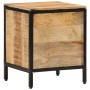 Mesita de noche madera maciza de mango 40x35x50 cm de vidaXL, Mesitas de noche - Ref: Foro24-358912, Precio: 105,66 €, Descue...