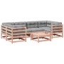 7-piece garden sofa set with Douglas fir wood cushions by vidaXL, Garden sets - Ref: Foro24-3299314, Price: 679,00 €, Discoun...