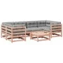 7-teiliges Gartensofa-Set mit Kissen aus Douglasienholz von vidaXL, Gartensets - Ref: Foro24-3299314, Preis: 662,10 €, Rabatt: %