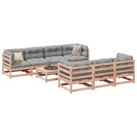 Gartensofa-Set 8-teilig aus massivem Douglasienholz von vidaXL, Gartensets - Ref: Foro24-3299321, Preis: 432,73 €, Rabatt: %