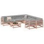 Garden sofa set 9 pieces solid Douglas fir wood by vidaXL, Garden sets - Ref: Foro24-3299368, Price: 490,58 €, Discount: %